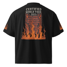 Load image into Gallery viewer, WORLD TOUR OVERSIZED UNISEX T-SHIRT
